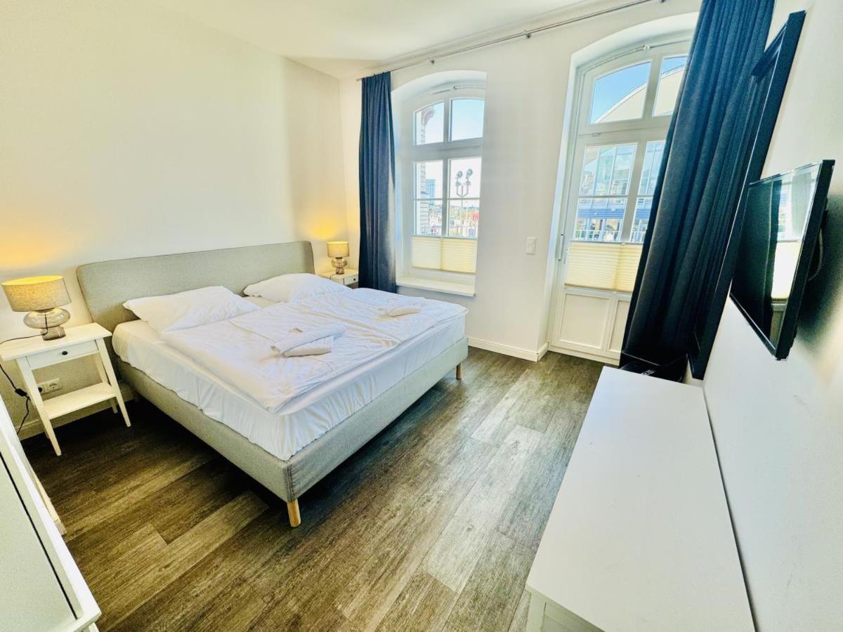 Vormann Jantzen, Direkt Am Leuchtturm Lägenhet Rostock Exteriör bild